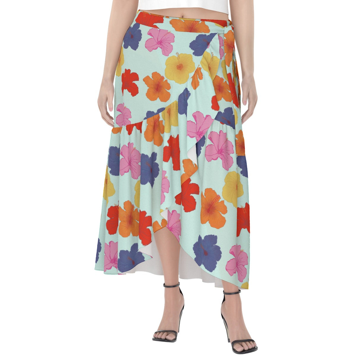 Olas de Flamenco Flowy Wrap Skirt