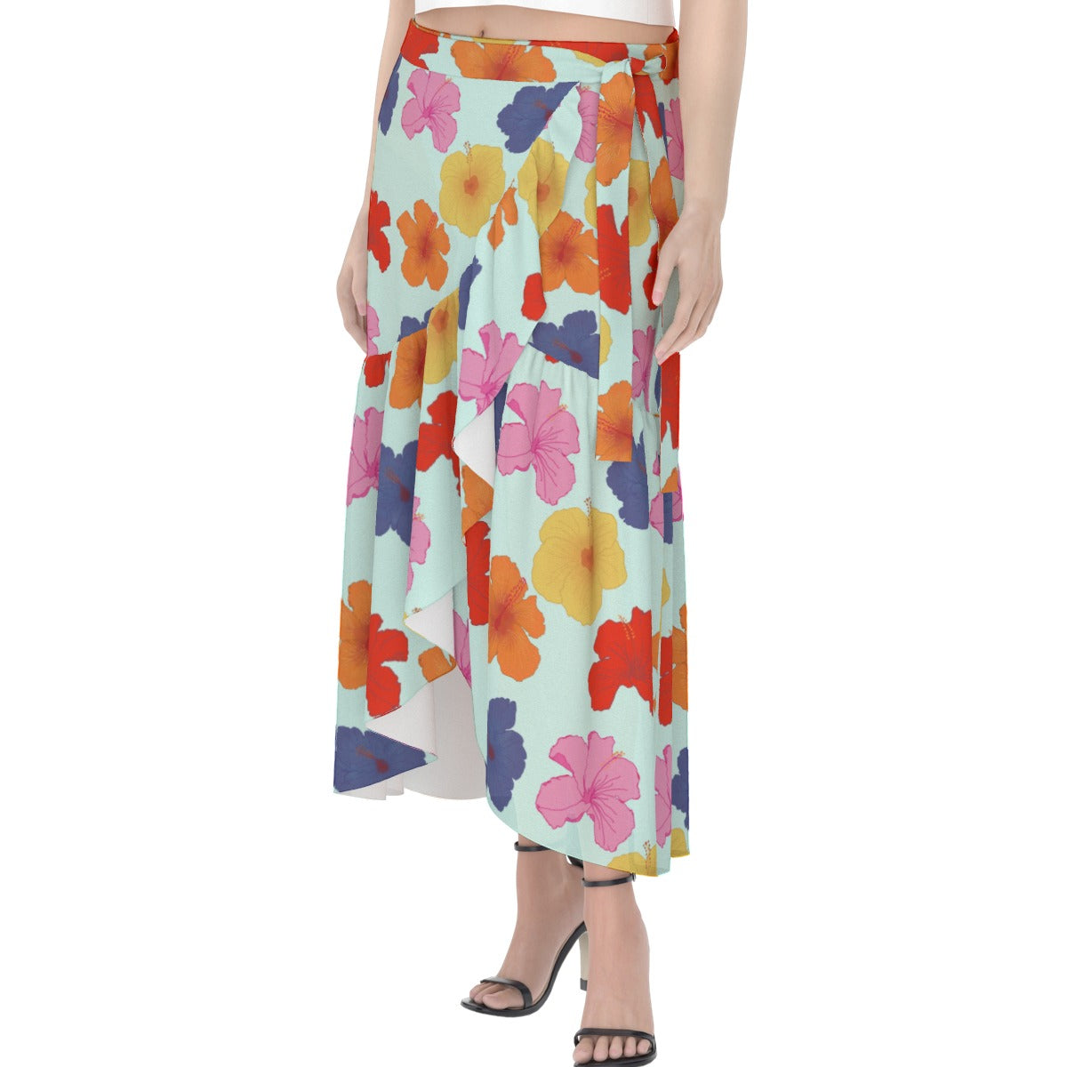 Olas de Flamenco Flowy Wrap Skirt