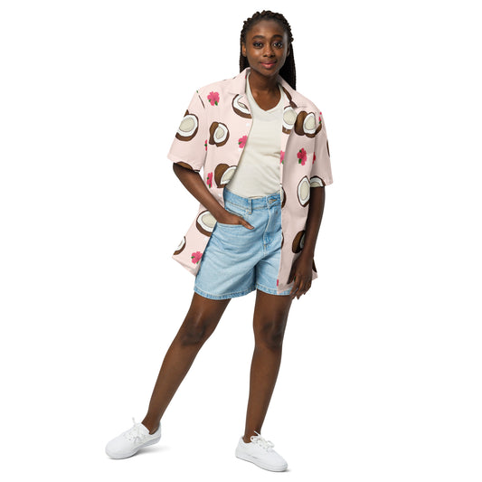 Coco Unisex button down shirt