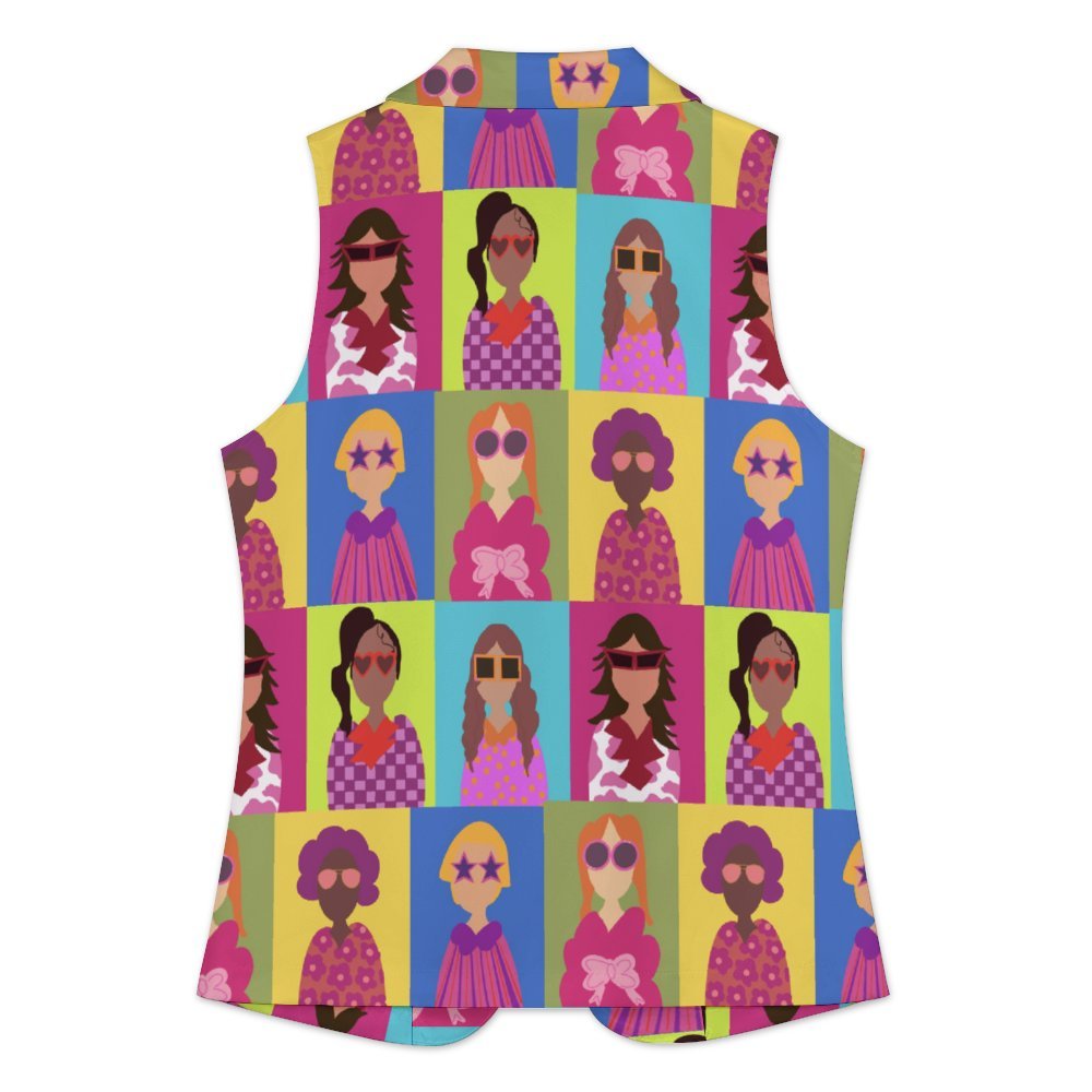 Doll Diva Women Sleeveless Blazer