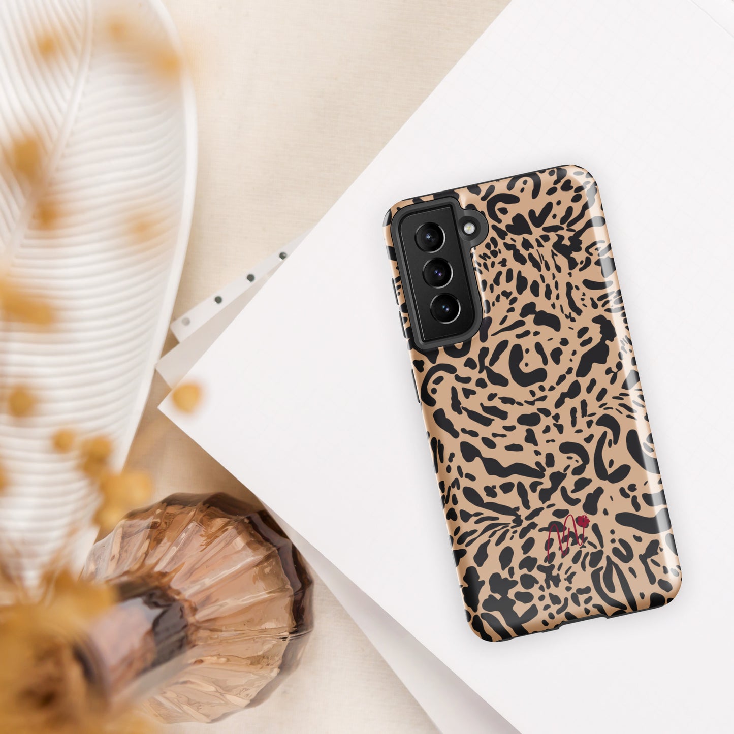 Salvaje Collection in Beige Tough case for Samsung®