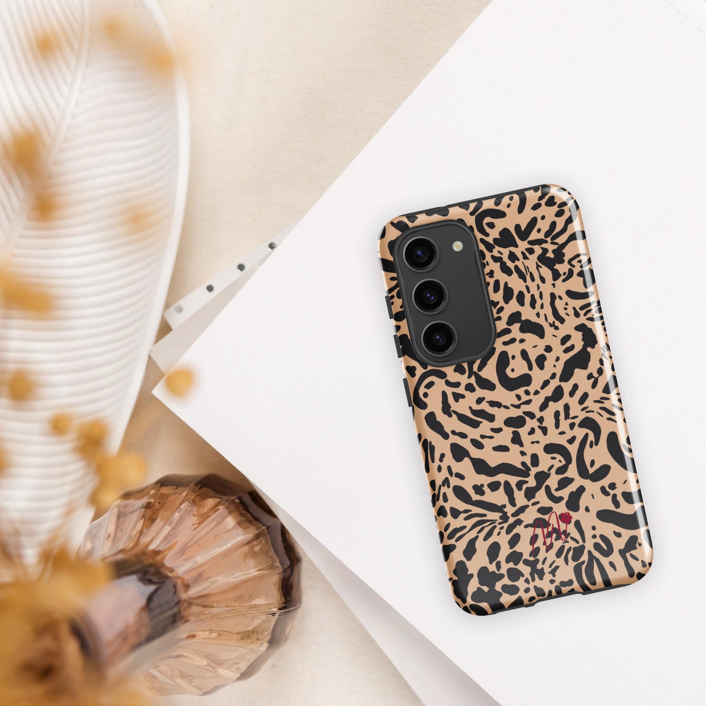 Salvaje Collection in Beige Tough case for Samsung®