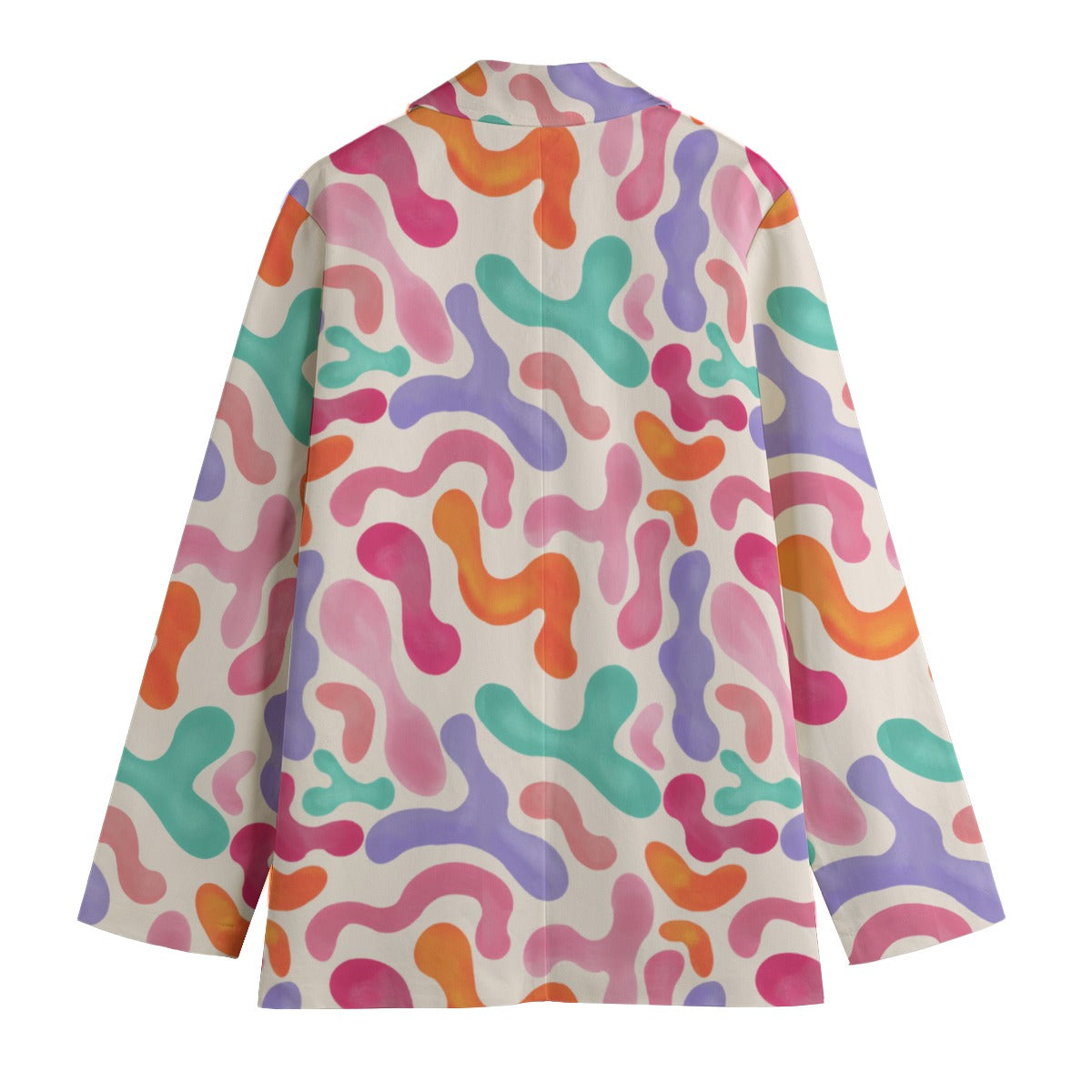 Todo Fluye Colorful Statement Blazer