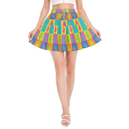 Fiesta en la Isla Ruffled Mini Skirt