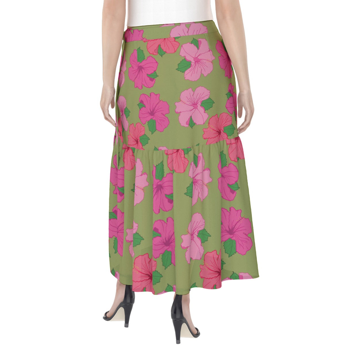 All-Over Print Women's Wrap Skirt