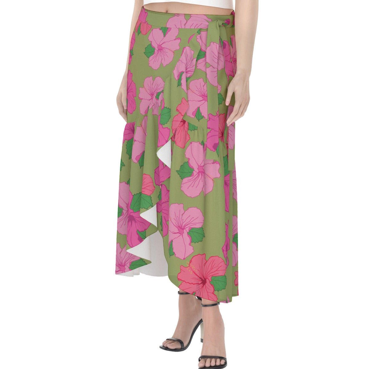 All-Over Print Women's Wrap Skirt