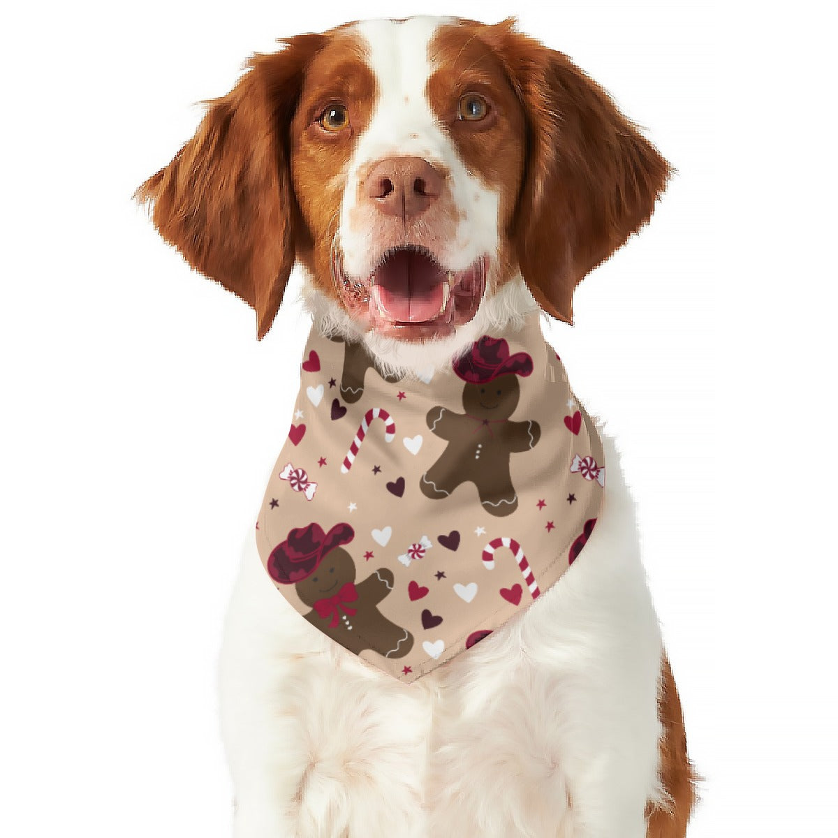 Cowboy Gingerbread  Pet's Scarf