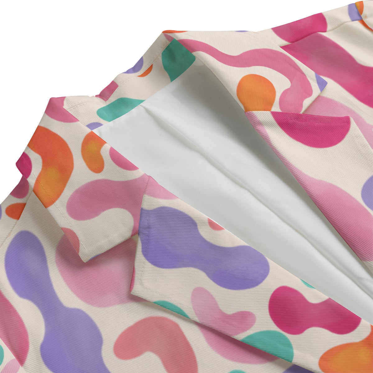 Todo Fluye Colorful Statement Blazer