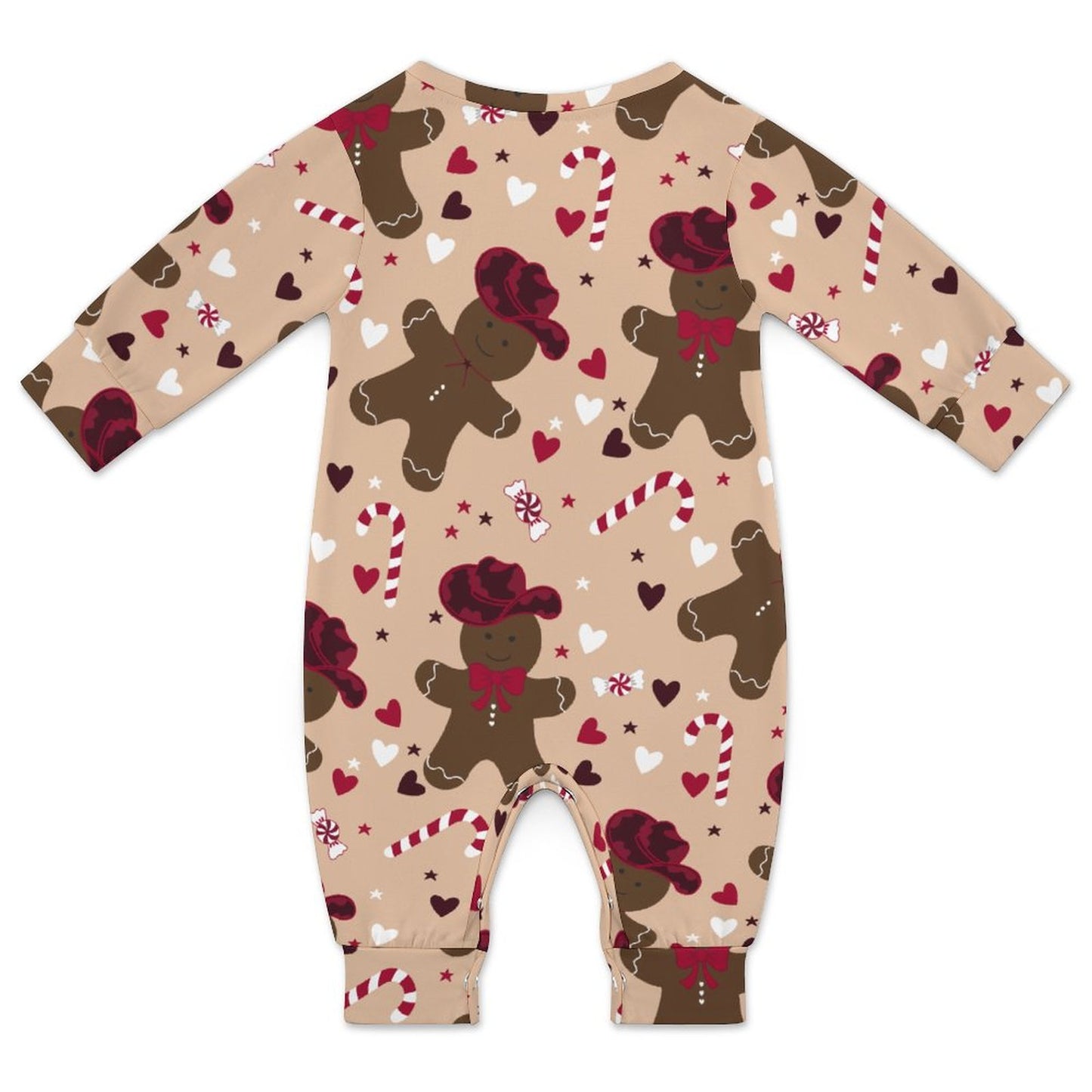 Baby Gingerbread Cowboy Pajamas