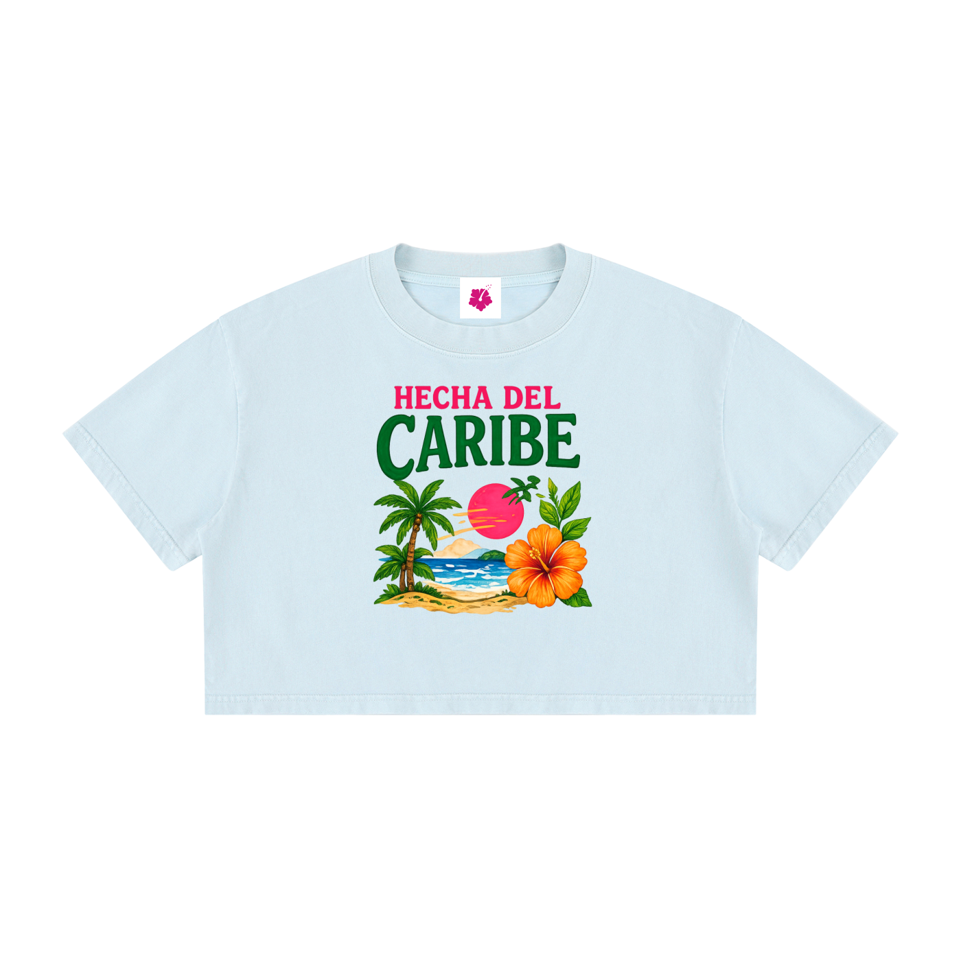 Hecha del Caribe Fitted Tee