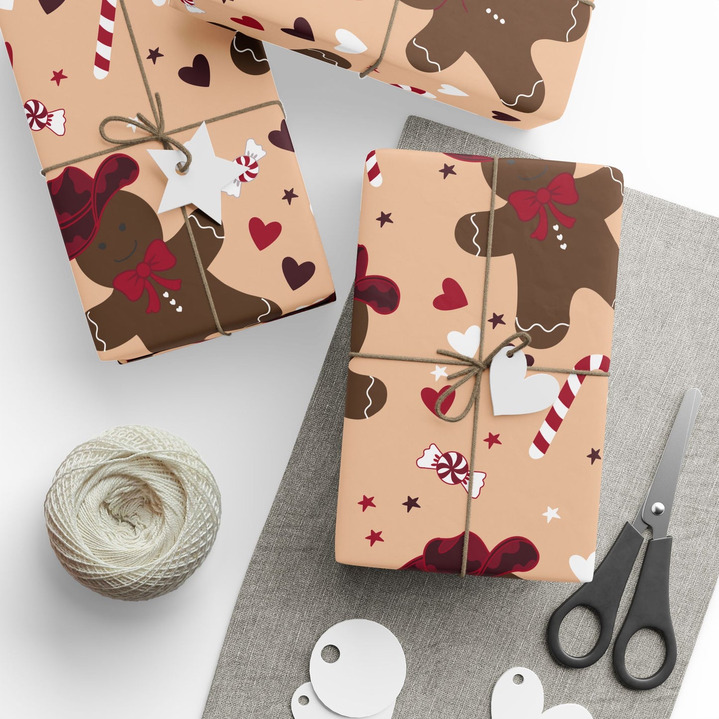 Gingerbread Cowboy Wrapping Paper