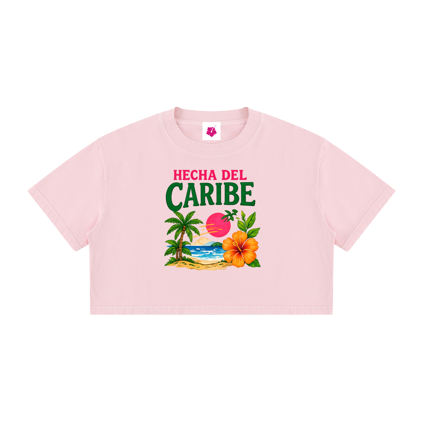 Hecha del Caribe Fitted Tee