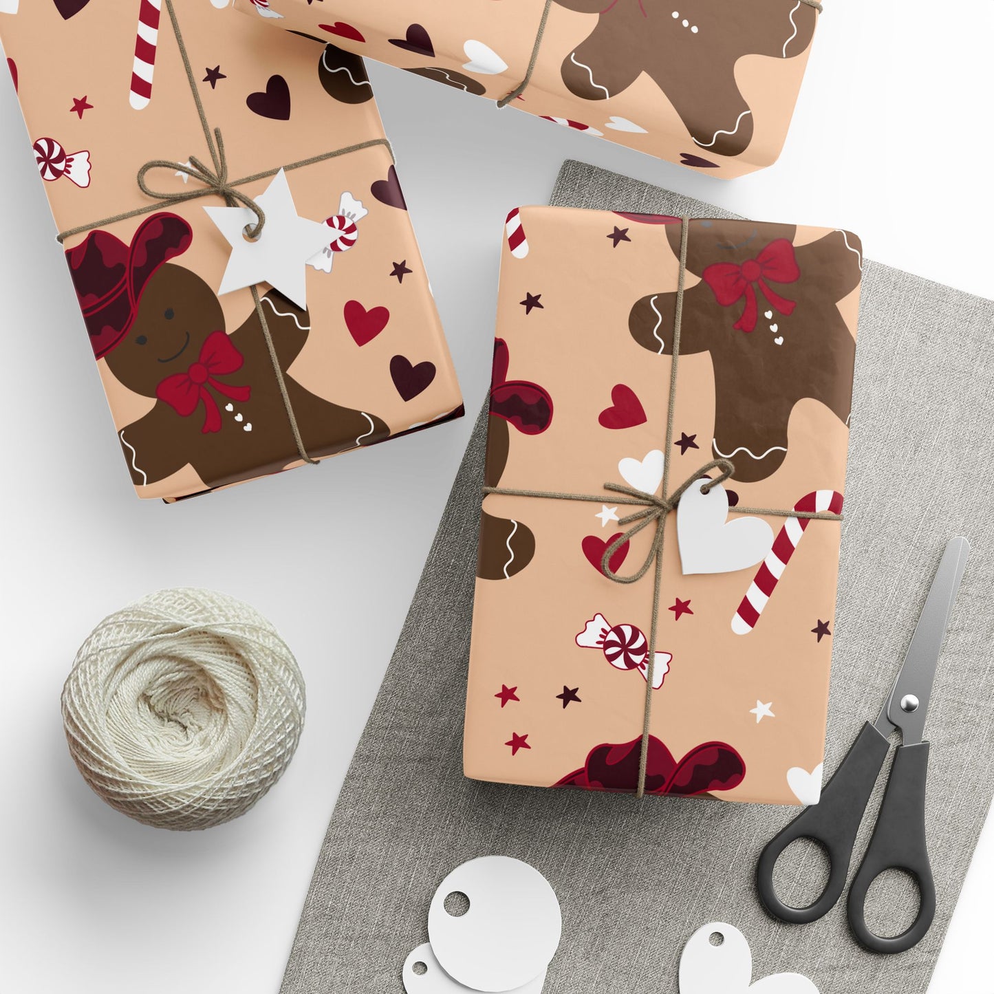 Gingerbread Cowboy Wrapping Paper