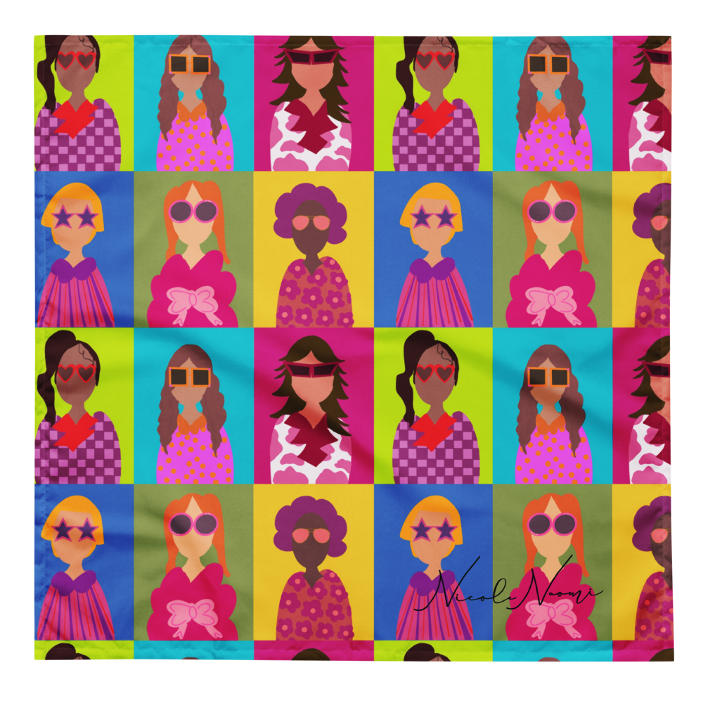 Doll Diva All-over print bandana